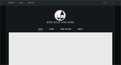 Desktop Screenshot of birdrockfinewine.com